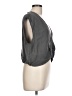 Zara Gray Sleeveless Blouse Size L - photo 4