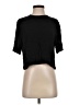 Leith 100% Rayon Black Short Sleeve Turtleneck Size S - photo 1