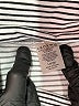 Soybu Stripes Gray Casual Skirt Size L - photo 4