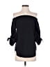 Babaton 100% Cotton Black 3/4 Sleeve Blouse Size XXS - photo 1