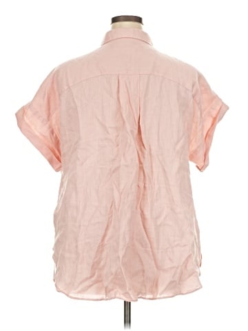 Lauren by Ralph Lauren Short Sleeve Blouse (view 2)