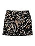 Swing Control Animal Print Black Skort Size 8 - photo 1