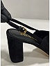Prada Black Suede slingback sandals Size EU 38 - photo 4