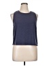 Zella Blue Sleeveless T-Shirt Size XL - photo 1