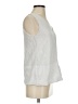 Everlane 100% Silk Silver Sleeveless Silk Top Size 0 - photo 4