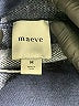 Maeve Stripes Silver Poncho Size M - photo 7