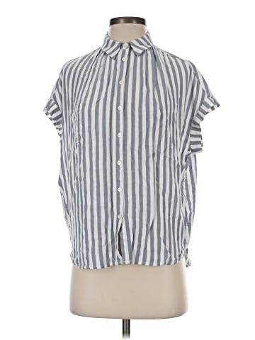 Madewell Central Shirt in Pompano Stripe (view 1)