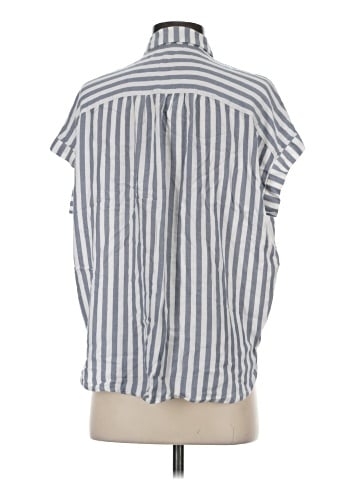 Madewell Central Shirt in Pompano Stripe (view 2)