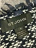 St. John Gray Short Sleeve Blouse Size M - photo 7