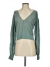 Free People Solid Green Pullover Sweater Size S - photo 1