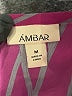 Ambar 100% Polyester Purple Sleeveless Blouse Size M - photo 7