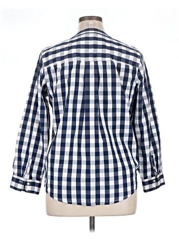 St. John's Bay 3/4 Sleeve Button-Down Shirt (view 2)
