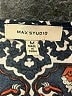 Max Studio Damask Blue Sleeveless Blouse Size M - photo 7
