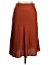 Unbranded Solid Brown Orange Casual Skirt Size XL - photo 1