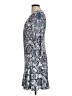 Eliza J Paisley Blue Casual Dress Size 8 - photo 5