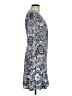 Eliza J Paisley Blue Casual Dress Size 8 - photo 4