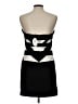 BCBGeneration Graphic Black Cocktail Dress Size 12 - photo 2