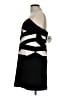 BCBGeneration Graphic Black Cocktail Dress Size 12 - photo 5
