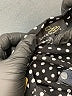 Suzanne Betro 100% Polyester Polka Dots Black Long Sleeve Blouse Size M - photo 7