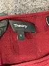 Theory Burgundy Turtleneck Sweater Size S - photo 7
