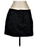 J.Crew 100% Polyester Solid Black Casual Skirt Size 12 - photo 1