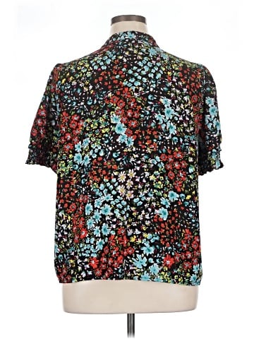 Angashion Short Sleeve Blouse (view 2)