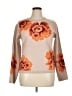 Cynthia Rowley TJX Floral Tan Pullover Sweater Size XL - photo 1
