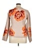 Cynthia Rowley TJX Floral Tan Pullover Sweater Size XL - photo 2