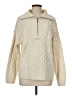 Hazel Moon 100% Polyester Ivory Pullover Sweater Size M - photo 1