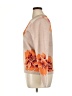 Cynthia Rowley TJX Floral Tan Pullover Sweater Size XL - photo 5
