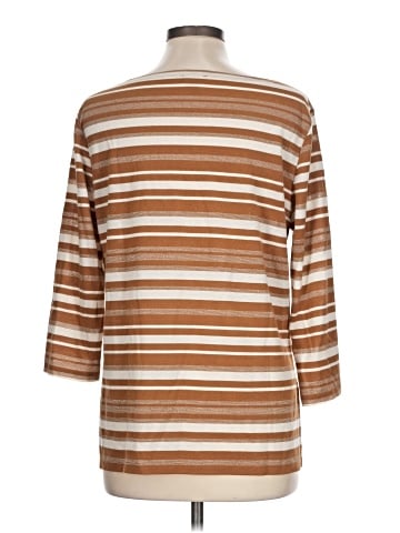 Ann Taylor Factory 3/4 Sleeve T-Shirt (view 2)