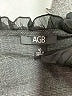 AGB Gray Short Sleeve Blouse Size 10 - photo 7