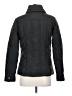 DKNY 100% Polyurethane Solid Black Jacket Size XS - photo 2