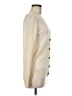Tory Burch 100% Wool Ivory Wool Cardigan Size M - photo 4