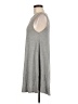 Everly Solid Gray Casual Dress Size M - photo 5