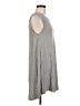Everly Solid Gray Casual Dress Size M - photo 4