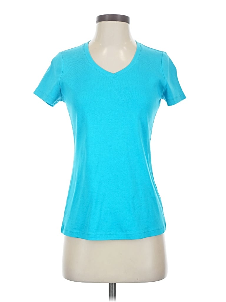 Pre-owned St. John's Bay Active T-shirt In Teal
