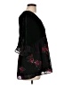 DR2 Black 3/4 Sleeve Blouse Size L - photo 4