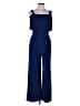 Vince Camuto Solid Blue Jumpsuit Size 8 - photo 1