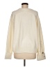 Abercrombie & Fitch Solid Ivory Pullover Sweater Size L - photo 2