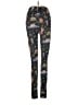 Amelia Rose Print Black Leggings Size XL - photo 1