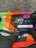 Justice Graphic Purple Sweatpants Size 7 - 8 - photo 3