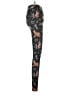 Amelia Rose Print Black Leggings Size XL - photo 4
