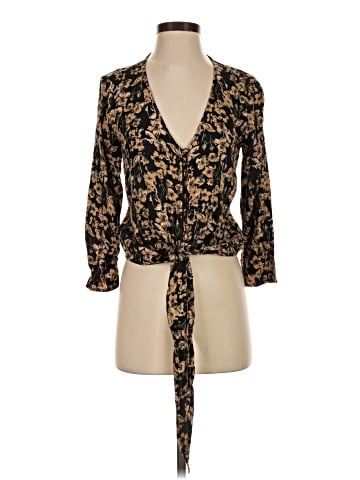 Hinge 3/4 Sleeve Blouse (view 1)