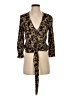 Hinge 100% Viscose Gold 3/4 Sleeve Blouse Size XS - photo 1