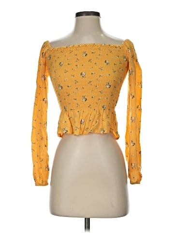 Hollister Long Sleeve Blouse (view 1)