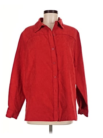 Studio Works 3/4 Sleeve Button-Down Shirt (view 1)