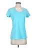 St. John's Bay 100% Cotton Blue Active T-Shirt Size XS - photo 1