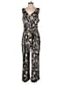 J.Jill Paisley Black Jumpsuit Size 4 (petite) - photo 1