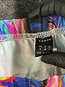 Shein 100% Polyester Print Purple Shorts Size 6 - photo 3